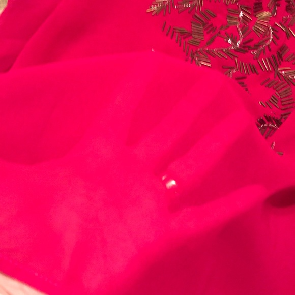 Bright pink beaded tank top - Picture 8 of 8